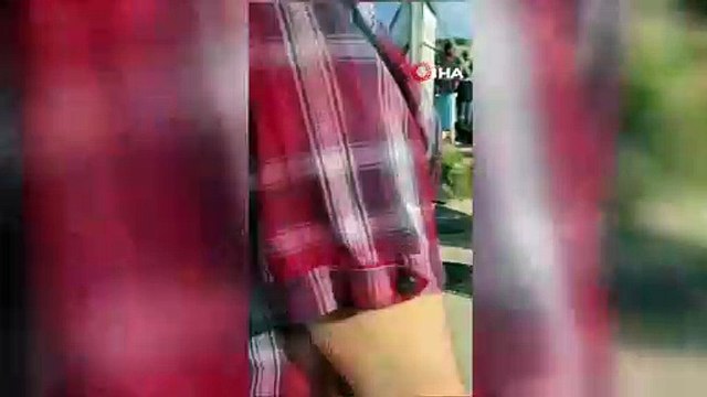 Beypazarı'ndaki otobüs kazası kamerada