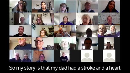 Local stroke choir sings with soprano Laura Wright to keep spirits up