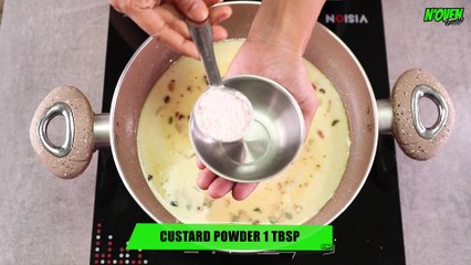 BANANA VERMICELLI CUSTARD _ CUSTARD RECIPE IN LOCK-DOWN _ SUMMER DESSERT