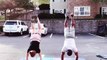 Couple Does Amazing Jump Rope Workout In Sync With Music