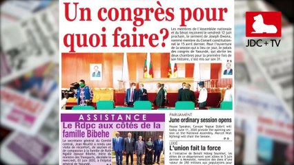 REVUE DE PRESSE CAMEROUNAISE DU 10 JUIN 2020