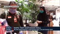 Jelang Beroperasi, Karyawan Mall Jalani Rapid Test
