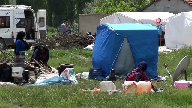 4 yaşındaki çocukta korona virüs çıkınca 200 nüfuslu çadırkent karantinaya alındı