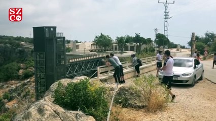 Demir aksamdan yapılan asansör tarihi dokuya uymuyor  Cennete yakışmıyor