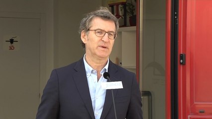 Feijóo agradece el trabajo a las empresas