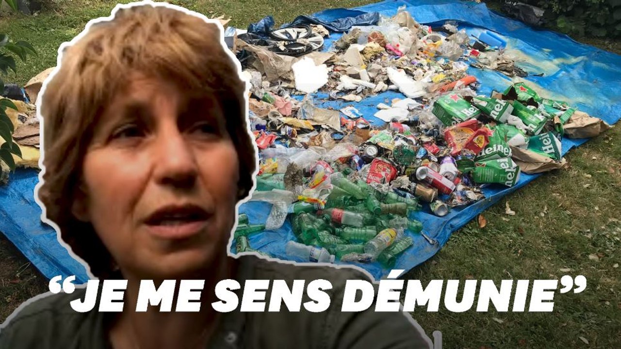 Elle ramasse les déchets à vélo, voilà le résultat