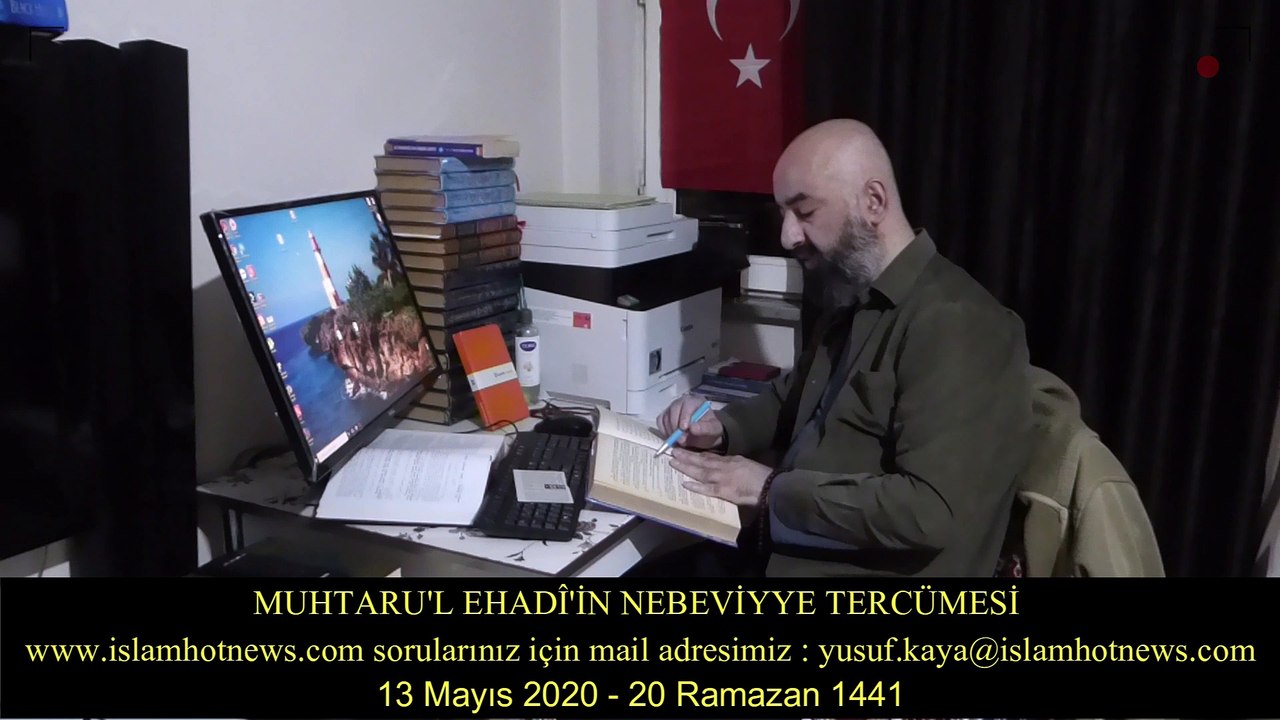 MUHTARU'L EHADÎS'İN NEBEVİYYE TERCÜMESİ 13.05.2020