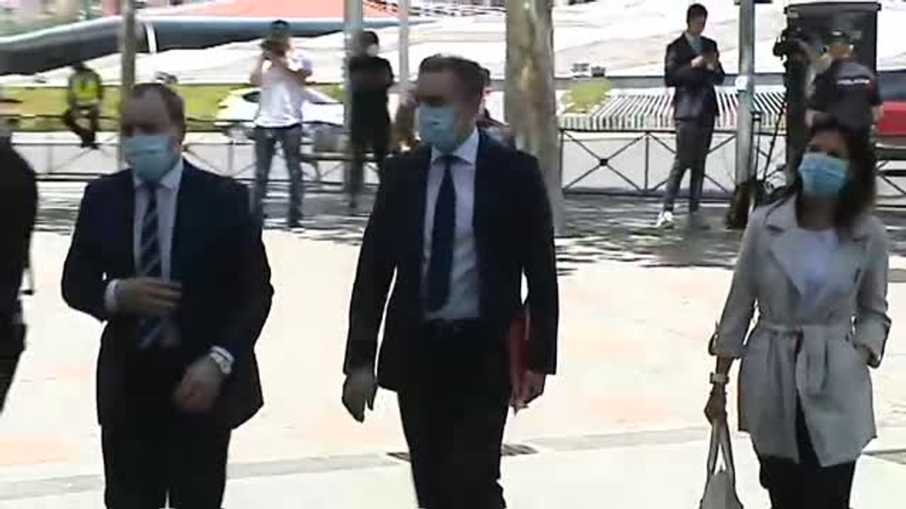 José Manuel Franco llega a los juzgados de Plaza Castilla para declarar por los actos del 8M