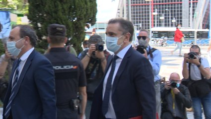 El delegado del Gobierno en Madrid llega al juzgado