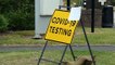 Covid testing taking place at the Blackpool and the Fylde College's Bispham Campus