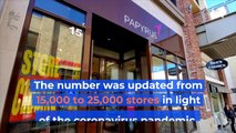 25,000 US Stores May Close This Year