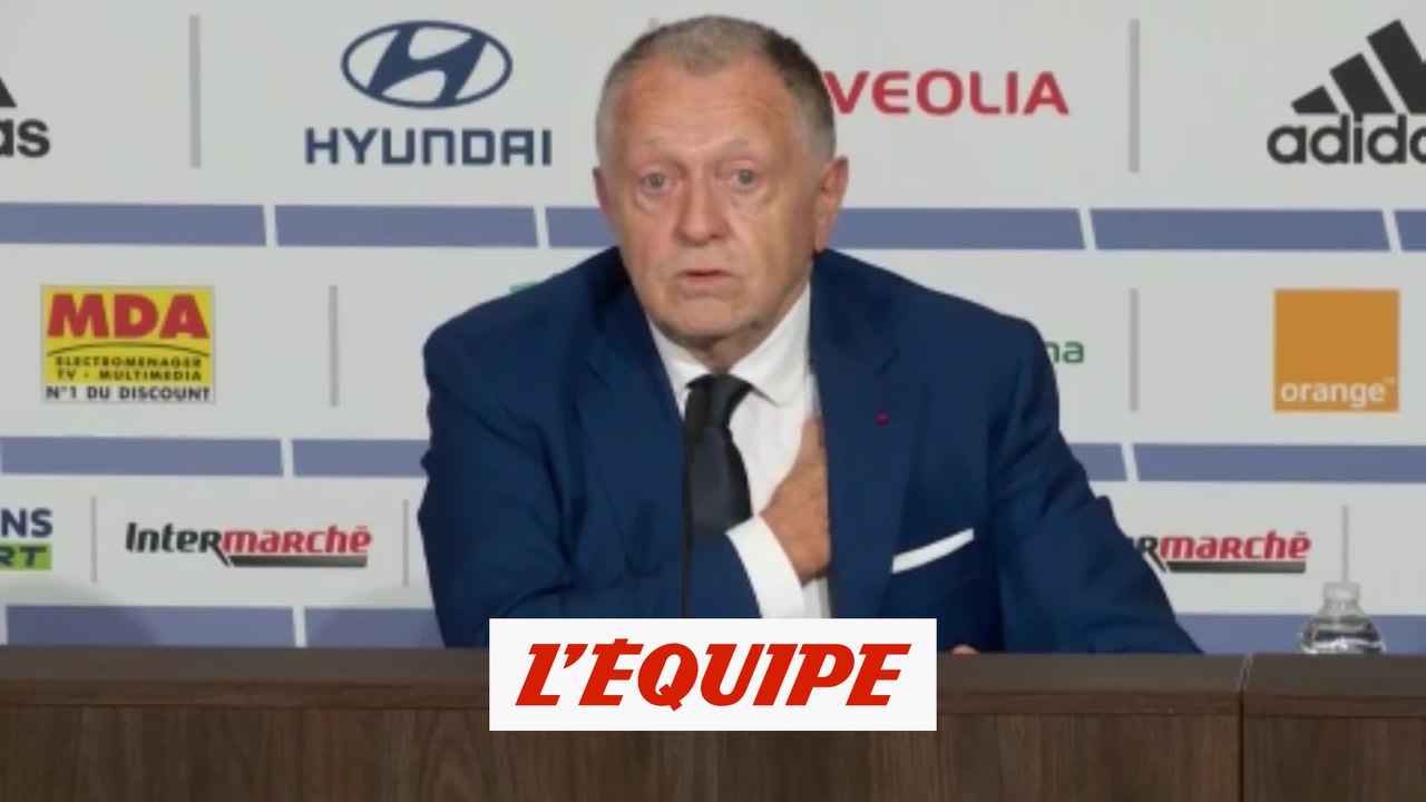 Aulas : «Mon coeur a envie de pleurer» - Foot - L1 - OL