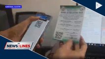 QR codes placed in Carmona quarantine passes