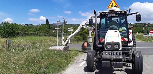 Le conseil départemental de Vaucluse pratique le fauchage raisonné