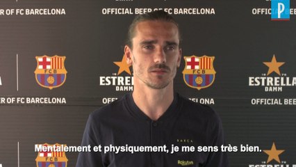 Antoine Griezmann  se sent « au top physiquement et mentalement»