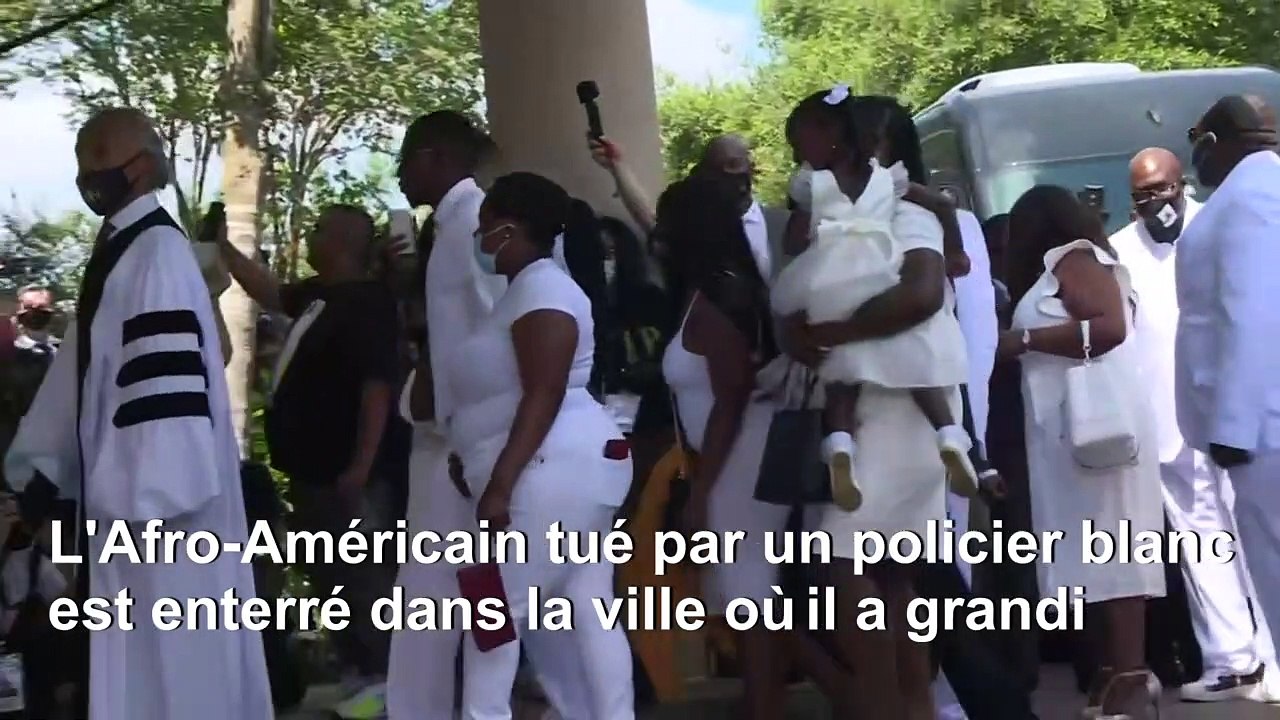 L'Amérique enterre George Floyd, érigé en martyr des violences policières et racistes