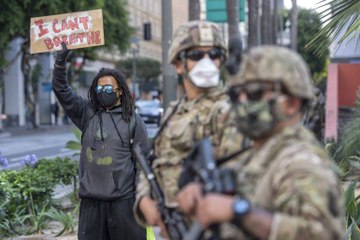Efectivos de la Guardia Nacional dan positivo con COVID-19 tras protestas | El Diario en 90 segundos