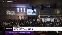 Mourners demand justice at George Floyd's funeral