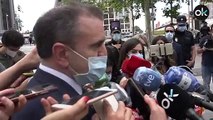 Franco tras declarar ante la juez: «No había ningún elemento para prohibir el 8-M»