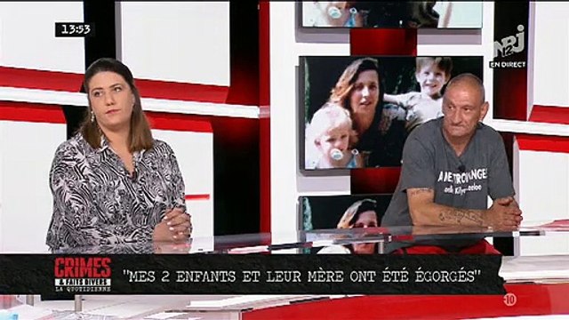 Ce témoignage, ce midi, dans Crimes sur NRJ12 qui met les larmes aux yeux de Jean-Marc Morandini et des experts en racontant le meurtre de ses enfants