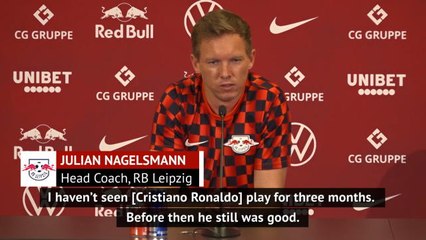 Nagelsmann dumbfounded at Ronaldo omission from top 50 most valuable players list