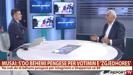 下载视频: Deputeti i opozitës së re habit me mendimin për Edi Ramën, ja çfarë tha Nimet Musai në Report TV