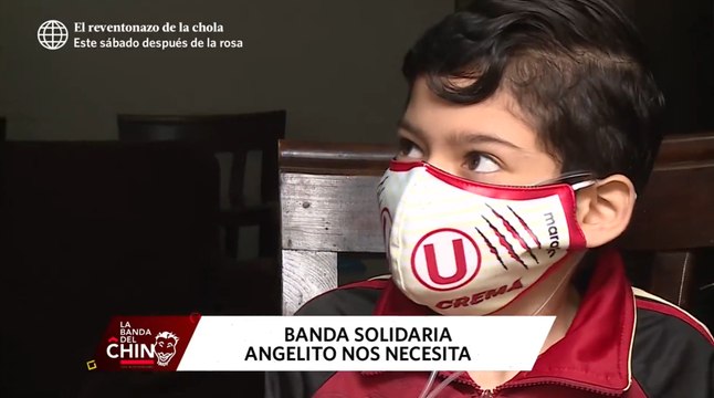 Conoce a angelito que sueña ser jugador de universitario de deportes