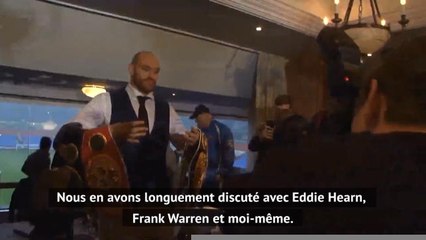 Poids-lourds - Joshua affrontera Fury en 2021