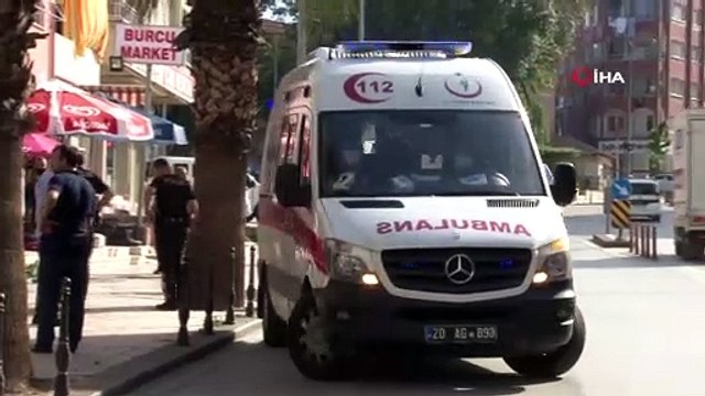 Uyuyan çocuğun kafasına 3. kattan taş düştü