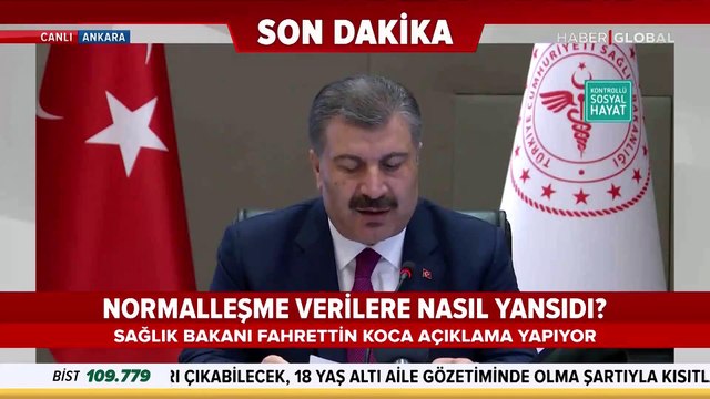 Sağlık Bakanı Fahrettin Koca, Bilim Kurulu toplantısı sonrası açıklama yaptı
