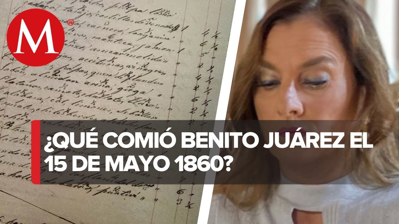 Beatriz Gutiérrez comparte documento histórico de Benito Juárez