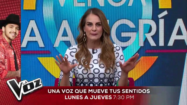 ¡A Alejandra Ávalos se le apareció el espíritu de su abuelo en una entrevista! | Venga La Alegría