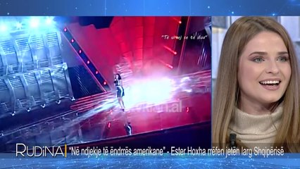 Ja si ka qene e vogel kur kendonte “Univers”, Ester Hoxha. E mbani mend?