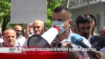 TRANSPORTI PUBLIK SËRISH NË PROTESTË PLOTËSONI 4 PIKAT TONA