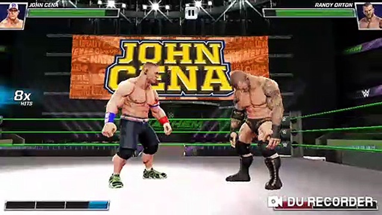 John Cena vs Randy Orton / WWE mayhem gameplay