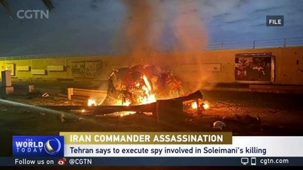 Iran will execute CIA agent involved in Soleimani's killing official 9/6/20
