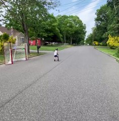 Skating is Better when Propelled by a Leaf Blower