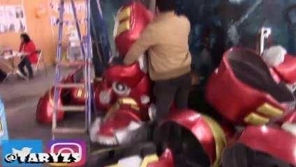 Hulkbuster Iron Man Armado Antes Y Despues