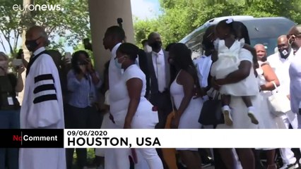 Clamor contra el racismo en el funeral de Floyd
