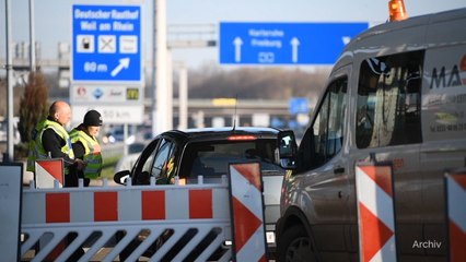 Controles en las fronteras de Alemania