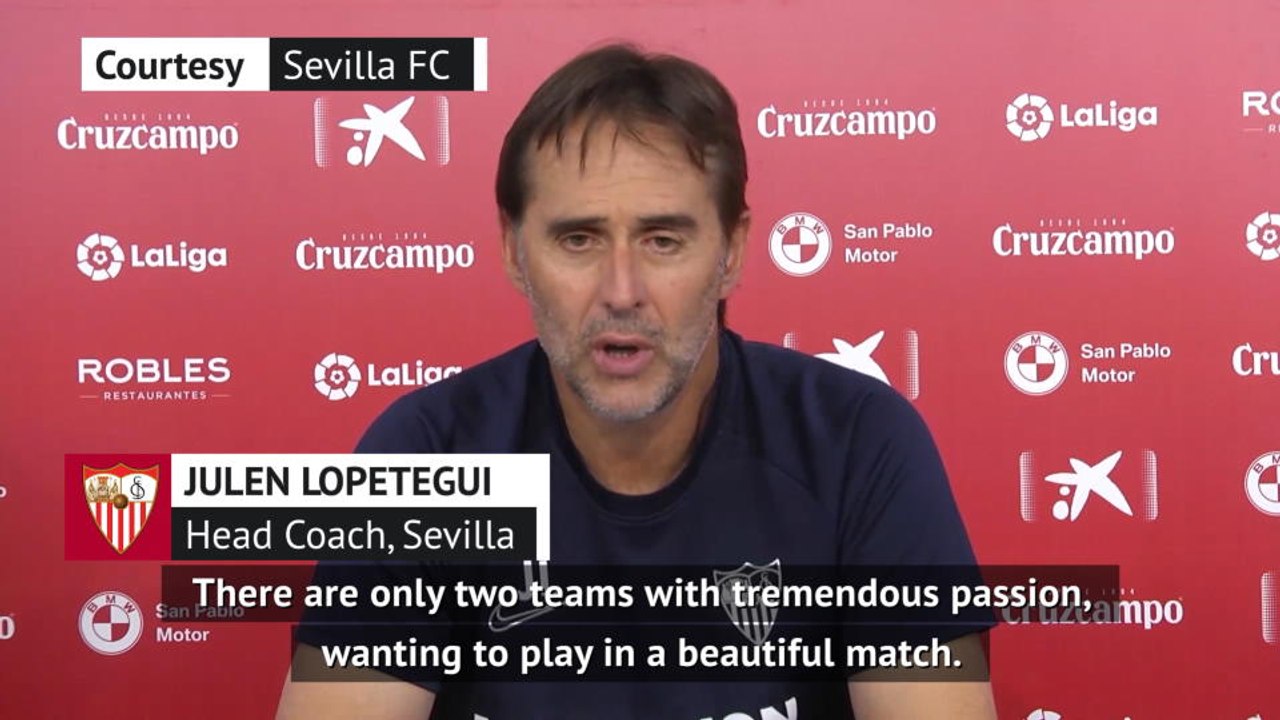 FOOTBALL: LaLiga: 'No favourite' in Seville derby - Lopetegui