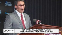 Ron Rivera Will Support Players Kneeling During the National Anthem