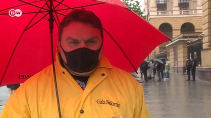 В Москве задержали участников одиночных пикетов в поддержку Ильи Азара (29.05.2020)