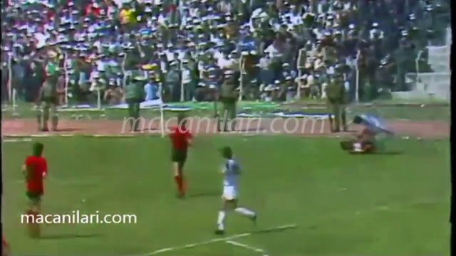 Eskişehirspor 0 2 Beşiktaş 18 05 1986 1985 1986 Turkish 1st League Matchday 36