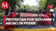Protestan en Casa Jalisco, en Polanco; exigen freno a abuso policial