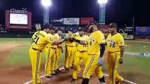 Presentación de los jugadores de las Águilas Cibaeñas