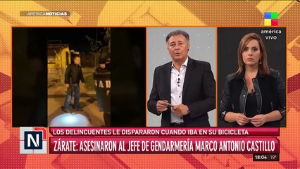 Zárate: asesinaron al jefe de gendarmería Marco Antonio Castillo
