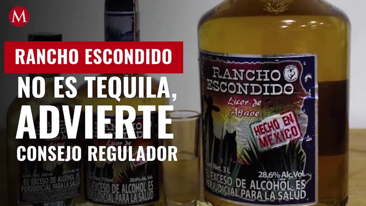 Rancho Escondido no es tequila, advierte consejo regulador