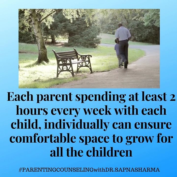Spend Time Individually with Each of Your Children