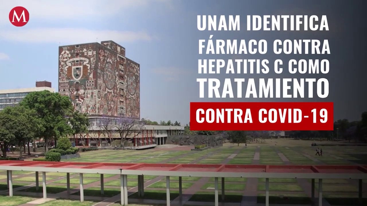 UNAM identifica fármaco contra hepatitis C como tratamiento contra covid-19